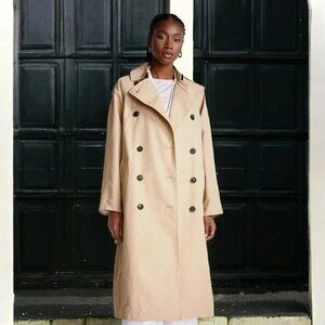 Scotch & Soda Beige Trench Coat - XL